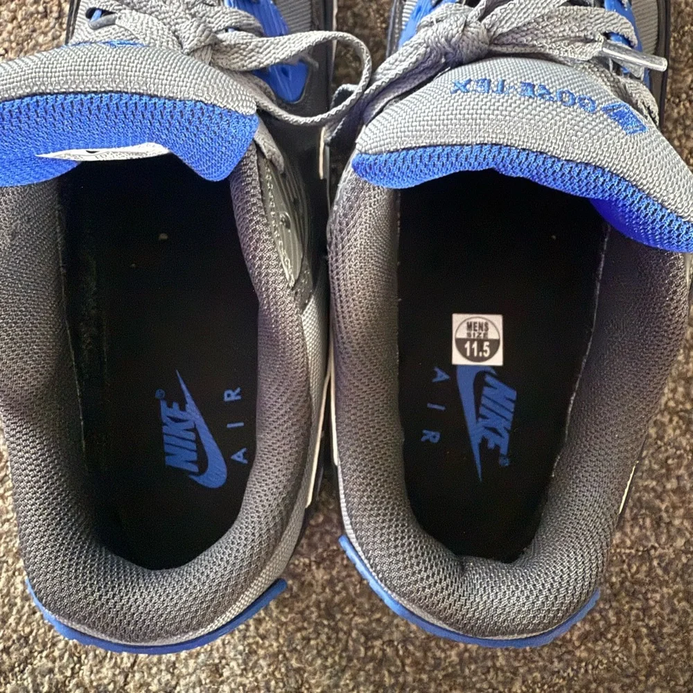 NIKE Blue and Gray Air Max GTX Sneakers | Size 11.5 - Picture 5 of 6